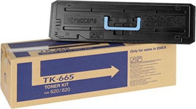 KYOCERA TK 665 - Noir - original - kit toner - pour TASKalfa 620, 820