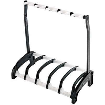 K&M TKM 17525 - stand pour 5 guitares, translucide