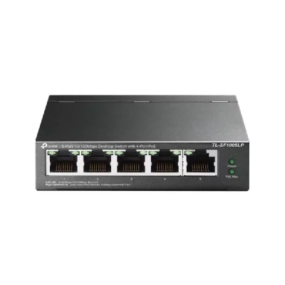 TP LINK Tl-sf1005lp 5 ports 10/100 mpps poe noir