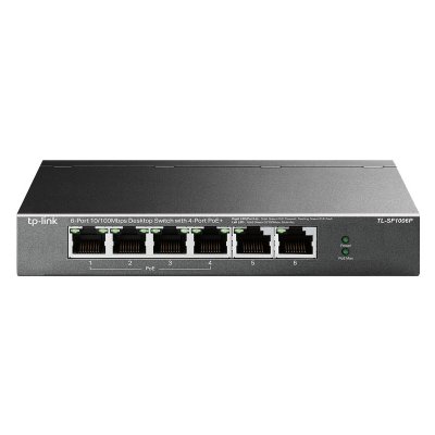 TP LINK Tl-sf1006p 6 ports 10/100 mbps poe noir