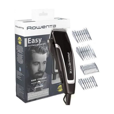 ROWENTA Tn1603 4 peignes 20 longueurs de coupe avec c&acirc;ble noir