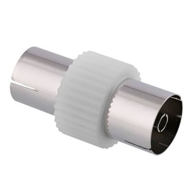  Tnb acoaxf995 - adaptateur antenne tv 9mm f/9.5 f - blanc