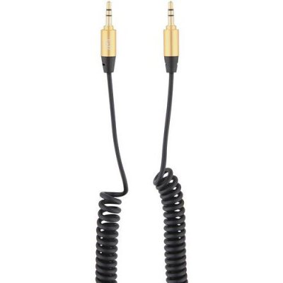 TNB  jactwistbk2 - music twist - c&acirc;ble jack 3.5/3.5 torsad&eacute; - noir/or