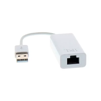 TNB  -  Adaptateur USB 2.0 vers RJ45 - Blanc