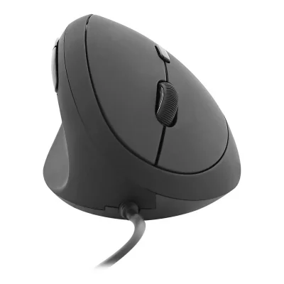 TNB  -  Ergonomic - Souris Filaire Verticale pour gaucher - Noir