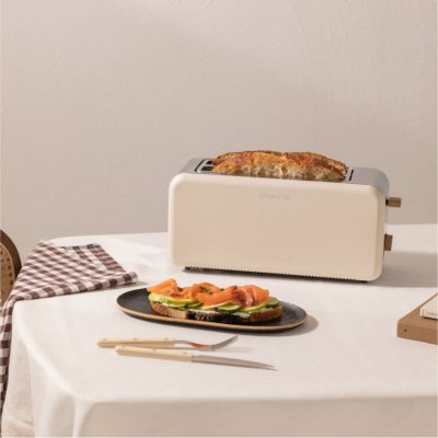 CREATE Toast retro xl - grille-pain long pour tranches larges