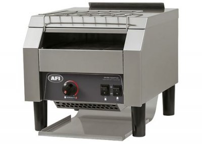  Toaster &agrave; Convoyeur Electrique - 400 toasts/h - - - Acier inoxydable 368x450x350mm