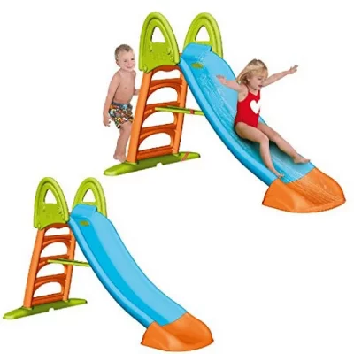 FEBER Toboggan d'eau  slide 10 (193 x 95 x 193 cm)