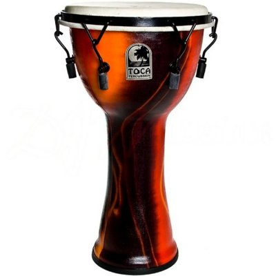 TOCA  10"" Djembe Freestyle Mechanically Tuned Fiesta