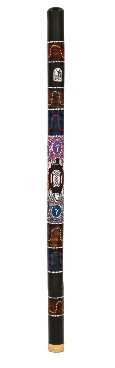 TOCA  DIDG-PT Didgeridoo Turtle en Bambou 119 cm