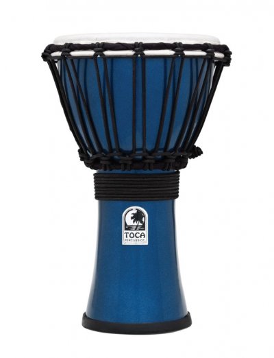 TOCA  Tfcdj-7mb Freestyle Colorsound Djemb&eacute; 7'' Bleu M&eacute;tallis&eacute;