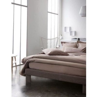 TODAY  201412 Housse de Couette Coton, Mastic, 240 x 220 cm, Beige