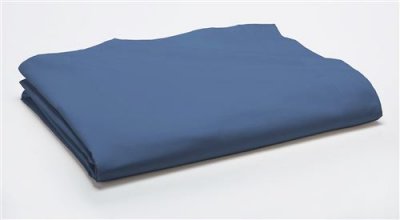 TODAY  Drap Plat, 100% Coton, Ciel d'Orage, 180x290 cm, Bleu Marine