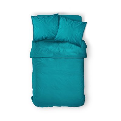 TODAY  - Housse de couette Mer du Sud - 100% coton 57 fils - 240 x 260 cm - Bleu - 