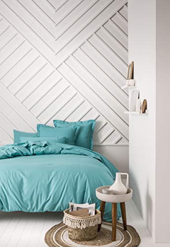 TODAY  Taie de traversin 100% coton - 45x185 cm - Diabolo menthe 