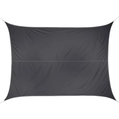 HESPERIDE Toile solaire 3x4m luxe Hesp&eacute;ride Curacao gris