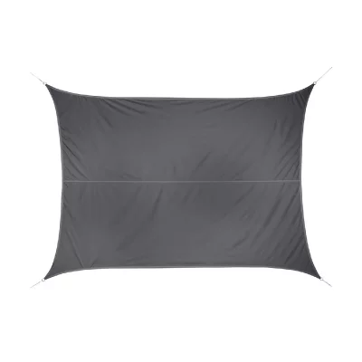 HESPERIDE Toile solaire / Voile d'ombrage Curacao - 3 x 4 m - 400 x 300 - Gris