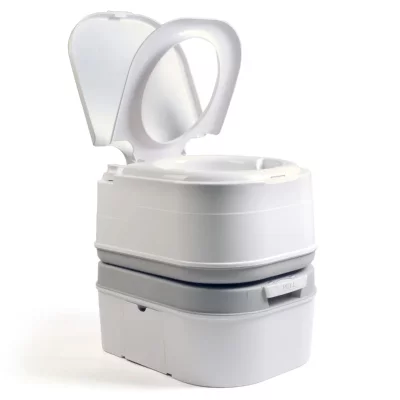 ELECTRO ACTIVA Toilette Portable Chimique pour Adultes 24L Camper, Camping, Auto Caravane WC WC1195W Brieb