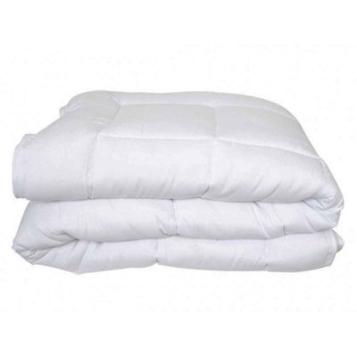 TOISON D OR Toison d'or Couette microfibre Kiri blanche - 260x240 cm 260x240 cm