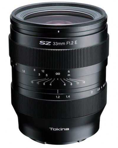 TOKINA  Objectif &agrave; focale fixe 33/1.2 SZX MF SONY E