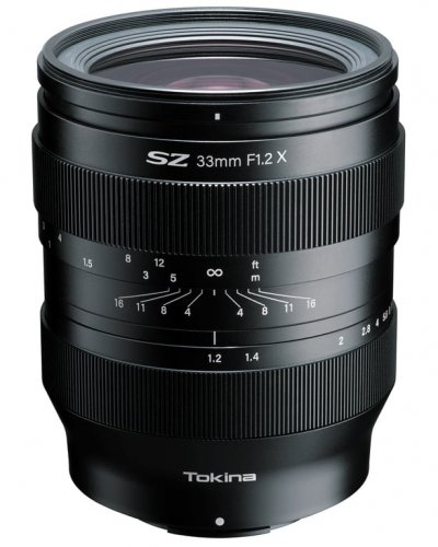 TOKINA  SZ 33mm F1,2 MF -Fujifilm X TO1-SZX033F Noir