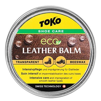 Toko - Leatherbalm - Produit d'entretien chaussures taille 50 g, gris/ gelb