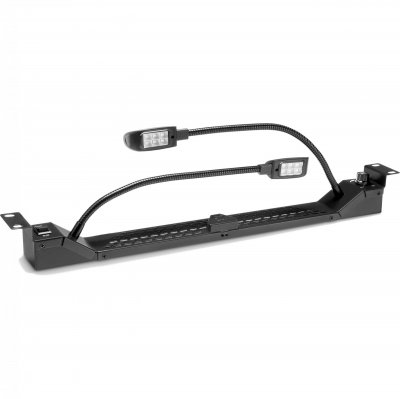 ADAM HALL T&ocirc;le &eacute;clairage LED rack 19'' 1U 87463
