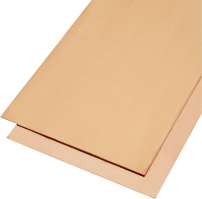 REELY T&ocirc;le  293113 cuivre (L x l) 400 mm x 200 mm 1 pc(s)