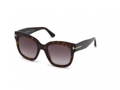 TOM FORD  Lunettes de soleil FT0613 52T marron
