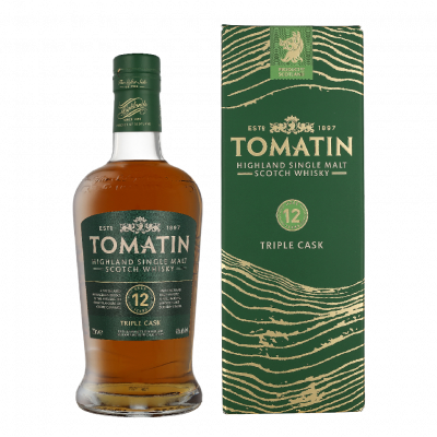 TOMATIN DISTILLERY Tomatin 12 Years 70cl Whisky + Coffret cadeau 
