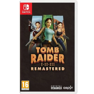 JUST FOR GAMES Tomb Raider I-iii Remastered Starring Lara Croft SWITCH 