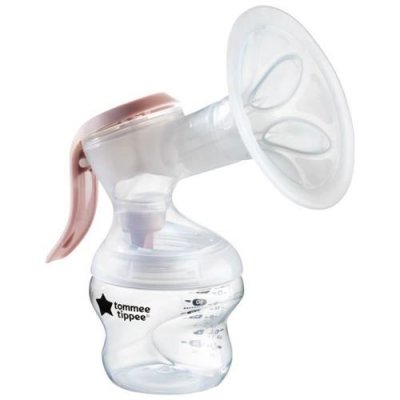 TOMMEE TIPPEE , Tire-Lait Manuel Made For Me, Ergonomique, Silencieux Et Tansportable, Biberon Inclus