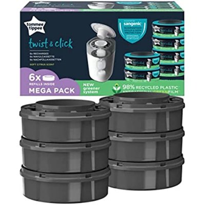 TOMMEE TIPPEE  - Twist&Click - Multipack x6 Recha