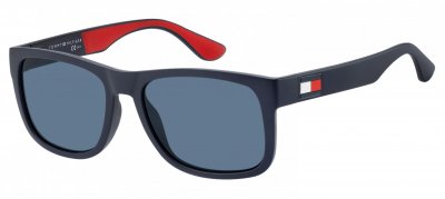 TOMMY HILFIGER  Homme Montures de Lunettes TH 1556/S Multicolore (BL RedWHT) 56