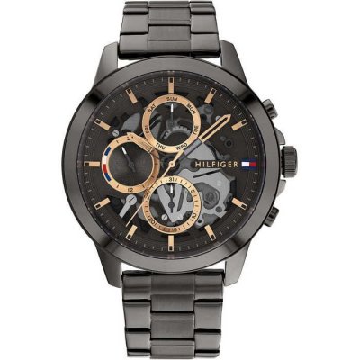TOMMY HILFIGER  Jewelry Bracelet pour Homme en Cuir Bleu marin - 2790200S