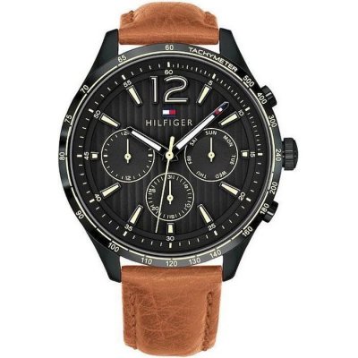TOMMY HILFIGER  Montre Cuir Marron pour Homme-1791470