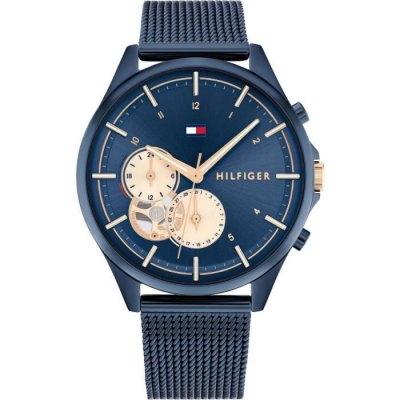 TOMMY HILFIGER  - Montre Femmes - Quartz Multi-Cadrans - Bracelet Acier inoxydable Bleu - 1782418