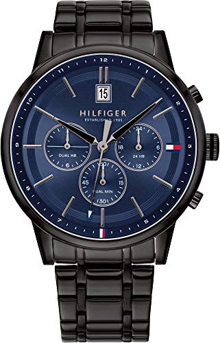 TOMMY HILFIGER  Montre Noir Multi-Cadrans Hommes Kyle 1791633