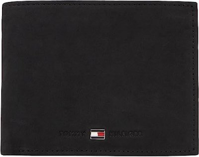 TOMMY HILFIGER  Portefeuille Cuir  Noir