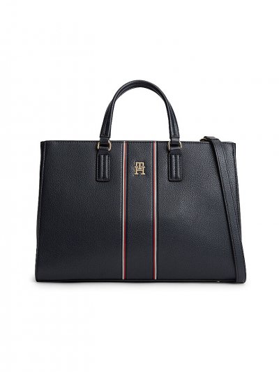 TOMMY HILFIGER  Sac - Sac &agrave; main TH DAILY bleu marine