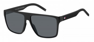 TOMMY HILFIGER  TH 1717/S Sunglasses, MTT Black, 59 Homme