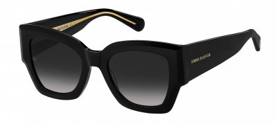 TOMMY HILFIGER  Th 1862/s Sunglasses, 807/9O Black, Taille Unique Unisex