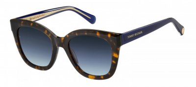 TOMMY HILFIGER  Th 1884/s Sunglasses, 086/GB Havana, Taille Unique Unisex