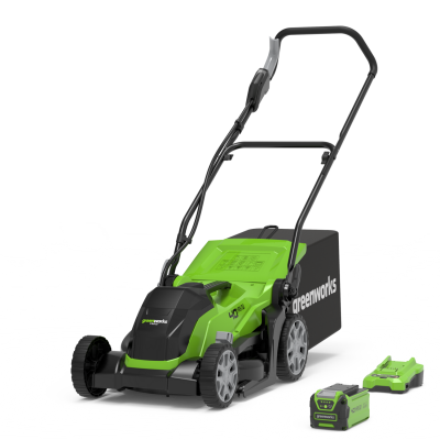 GREENWORKS Tondeuse 40V - Coupe de 35cm - 1 batterie 2,0Ah - 1 chargeur - G40LM35K2