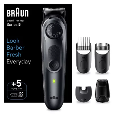 BRAUN Tondeuse &agrave; barbe  Series 5 BT5420 Noir