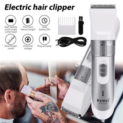 YOUKUKE Tondeuse &agrave; cheveux &eacute;lectrique Rechargeable Tondeuse homme rasoir pour enfants adultes