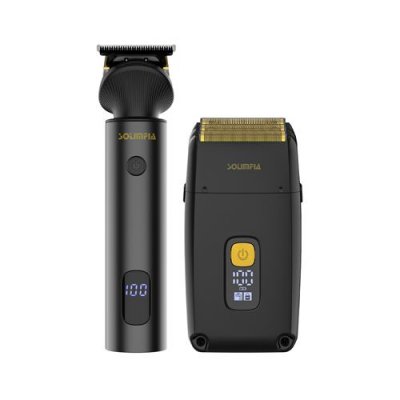  Tondeuse &agrave; cheveux + Rasoir &eacute;lectrique SOLIMPIA RFC-767 2 en 1 Noir