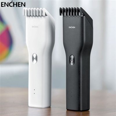 ENCHEN Tondeuse A Cheveux USB Electrique A Deux Vitesses Coupe En C&eacute;ramique Cheveux Charge Rapide
