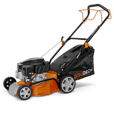 BOUDECH Tondeuse &agrave; gazon autotract&eacute;e 145cc 3kw ohv 4 temps : paillage largeur de coupe 400mm.
