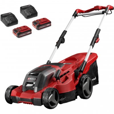 EINHELL Tondeuse &agrave; gazon  GE CM 36 37 Li rouge noir 37 cm